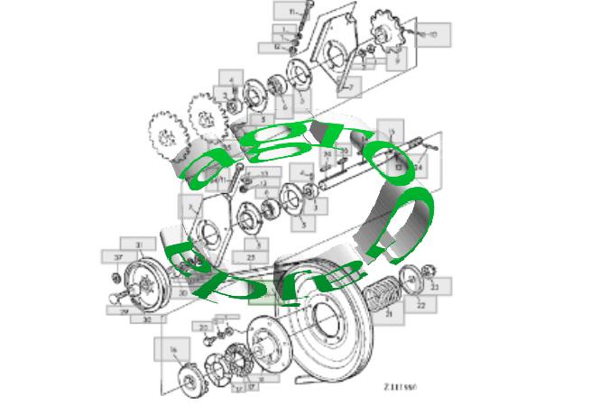 KOO PASOWE PRZENONIKA JOHN DEERE AZ10389