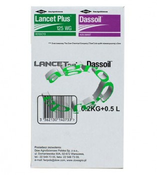 LANCET PLUS 125 WG 0,2KG + DASSOIL 0,5L = 1 ha