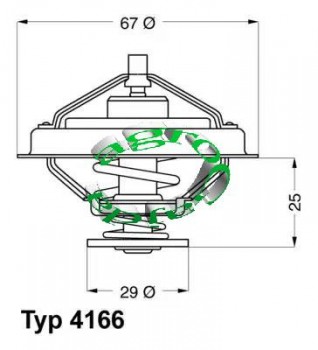 TERMOSTAT CLAAS JAGUAR TH01982G1   TERM-05  