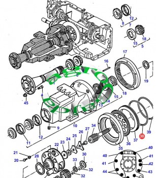 ORING TOKA HAMULCA MASSEY FERGUSON 1610179M5