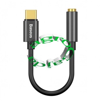 KABEL GSM-ADAPTER BASEUS- USB-C DO JACK 3,5 mm