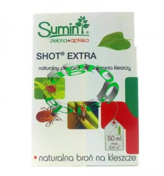 SHOT EXTRA ZWALCZA KLESZCZE 50 ml  SUMIN 