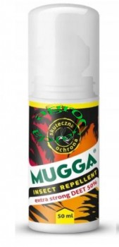 MUGGA DEET 50% W KULCE NA KOMARY 50 ml