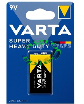 BATERIA 9V VARTA 6F22