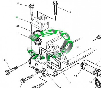 OBUDOWA TERMOSTATU CAT 131-0454