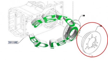 PYTA HAMULCOWA CNH 87354150  ZAMIENNIK