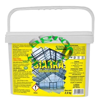 SIARKA GRANULOWANA SUMIN 3 kg.
