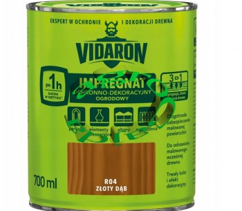 VIDARON IMPREGNAT DO DREWNA 0,7L ZOTY DB R04