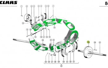 BBEN HAMULCOWY CLAAS 0006068360