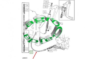 LINKA SPRZEGA JOHN DEERE AL117194