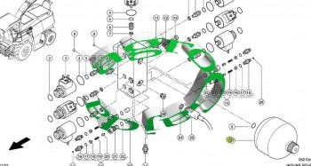 AKUMULATOR HYDRAULICZNY CLAAS 0.75L 0000397460
