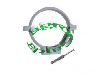 UCHWYT DO RUR PCV 50 mm  PLASTIKOWY