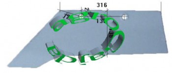 LEMIESZ LEWY KRONE 969103  HARDOX500