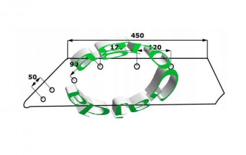 LEMIESZ LEWY POTTINGER 930791221  AGRO-WIKT