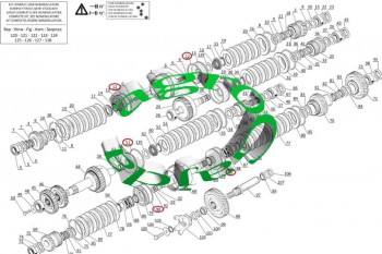 USZCZELNIACZ T�OKA SKRZYNI MANITOU 109663