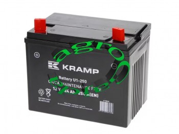 AKUMULATOR 12V 24AH 250A KRAMP 
