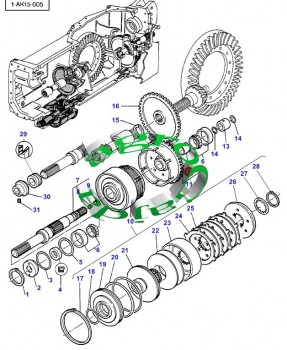 TULEJKA WA�KA SPRZ�G�OWEGO MF 3387727M1 