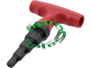 KALIBRATOR Z GRATOWNIKIEM DO PEX 16-32 mm YT-22379