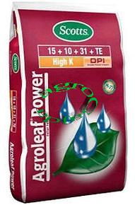 AGROLEAF 15-10-31+TE POTASOWY 2 kg..