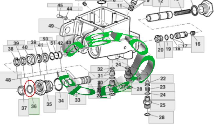 USZCZELNIACZ JOHN DEERE L173615