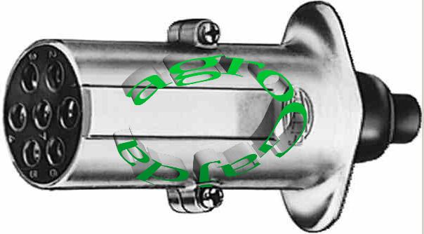 WTYCZKA PRZYCZEPY EURO 7/24V  BEZ BOLCA  E1266