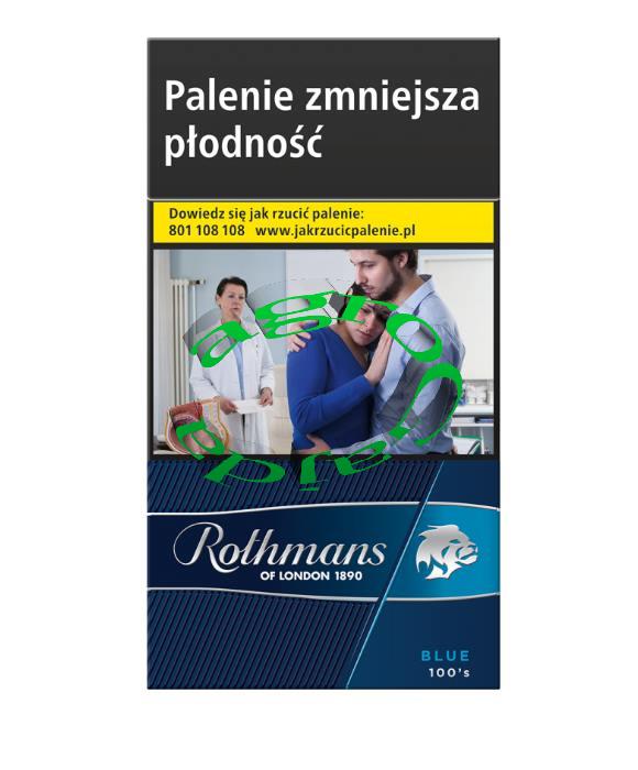 ROTHMANS 100 BLUE