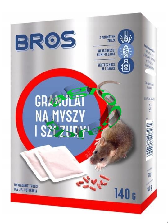 BROS GRANULAT NA MYSZY I SZCZURY 140.G .