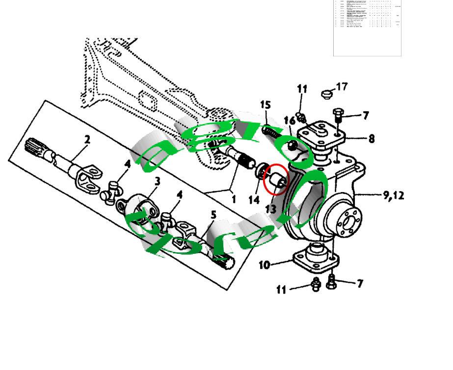 TULEJKA WAU NAPDOWEGO ZETOR 930147  46X50X35 