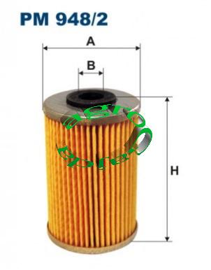 FILTR PALIWA  PM948/2  WP203