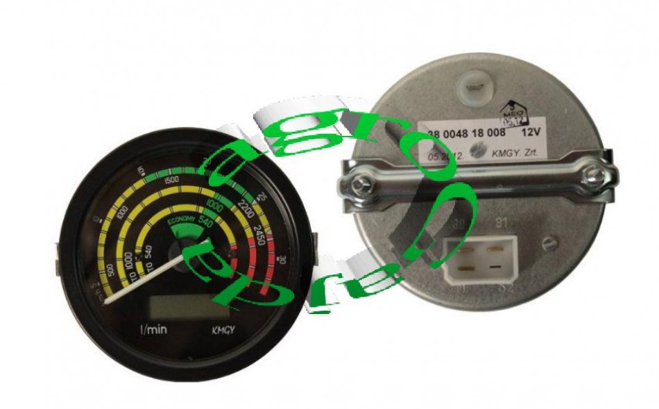 TRAKTOMETR, LICZNIK MOTOGODZIN, 25 KM/H 59115620 