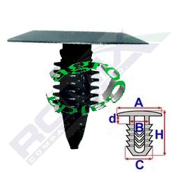 SPINKA TAPICERKI  B22037