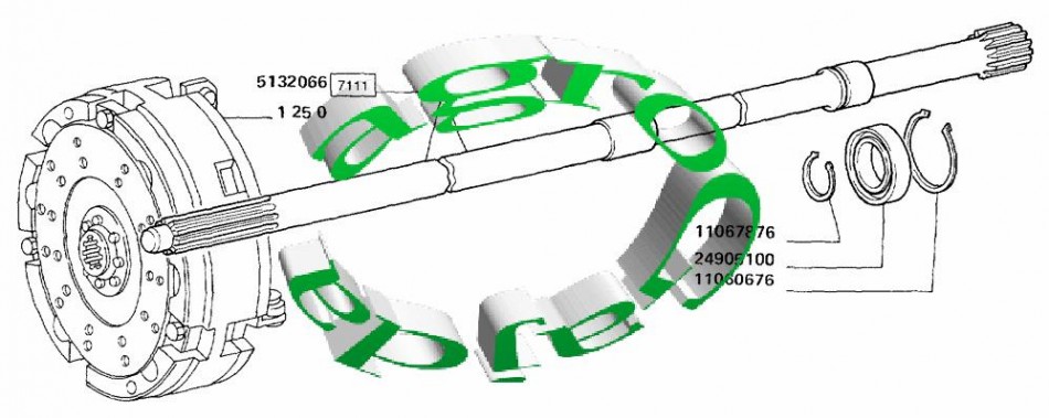 PIERCIE SEGERA 30 ZEWNTRZNY ZETOR  970236