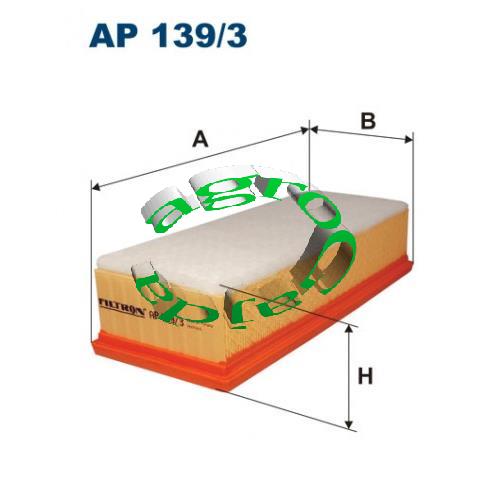 FILTR POWIETRZA AP139/3  