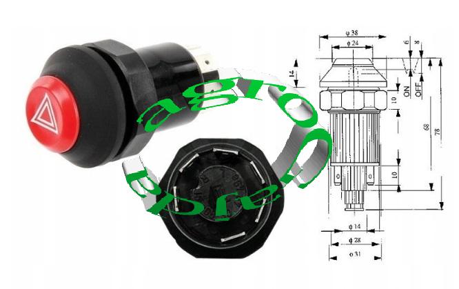 WCZNIK WIATE AWARYJNYCH DEUTZ M2580 50718008