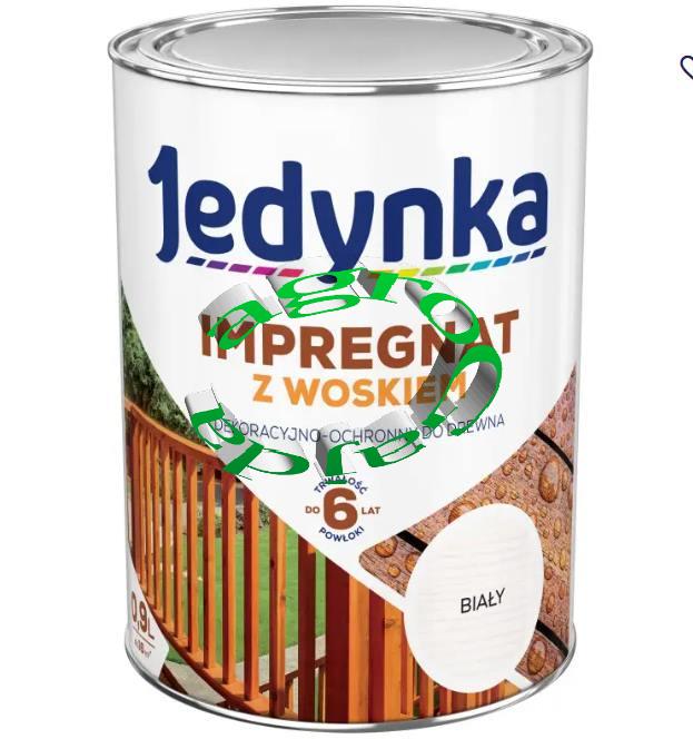 IMPREGNAT Z WOSKIEM DO DREWNA BIAY 1L  JEDYNKA