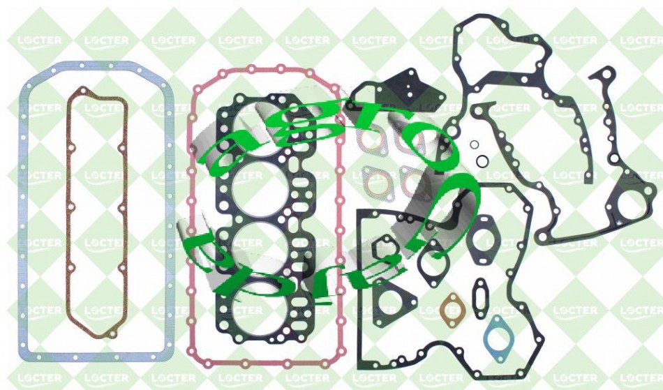 ZESTAW USZCZELEK SILNIKA JOHN DEERE 115 mm 101327M