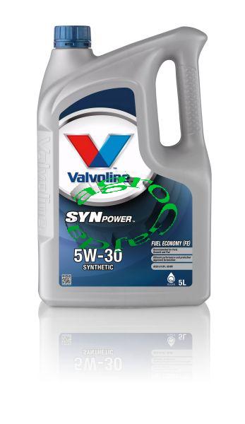 VALVOLINE SYNPOWER FE 5W30 5L 