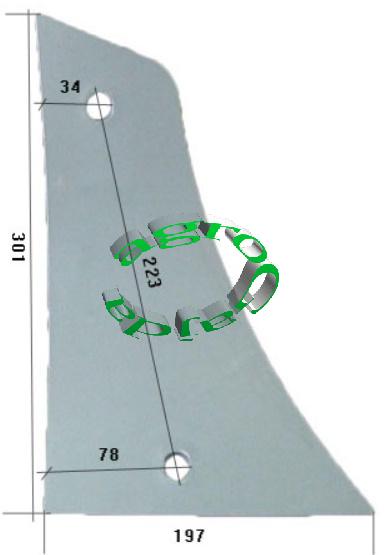 PIER ODKADNI PRAWA PUG 1126500030  OEM