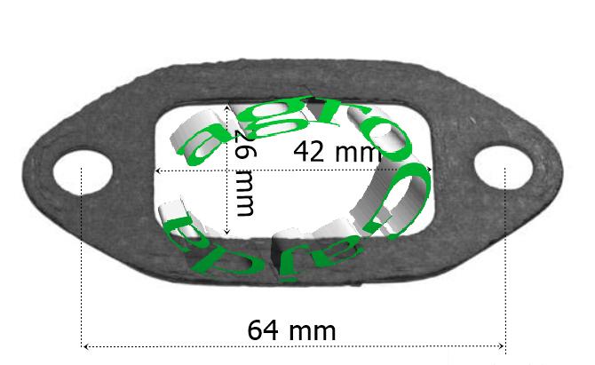 USZCZELKA KOLEKTORA WYDECHOWEGO IFA 0086919