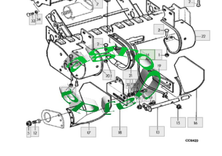 PRT PODBIERACZA PRASA JOHN DEERE CC28671