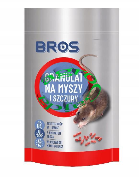 BROS GRANULAT NA MYSZY I SZCZURY 100 g.