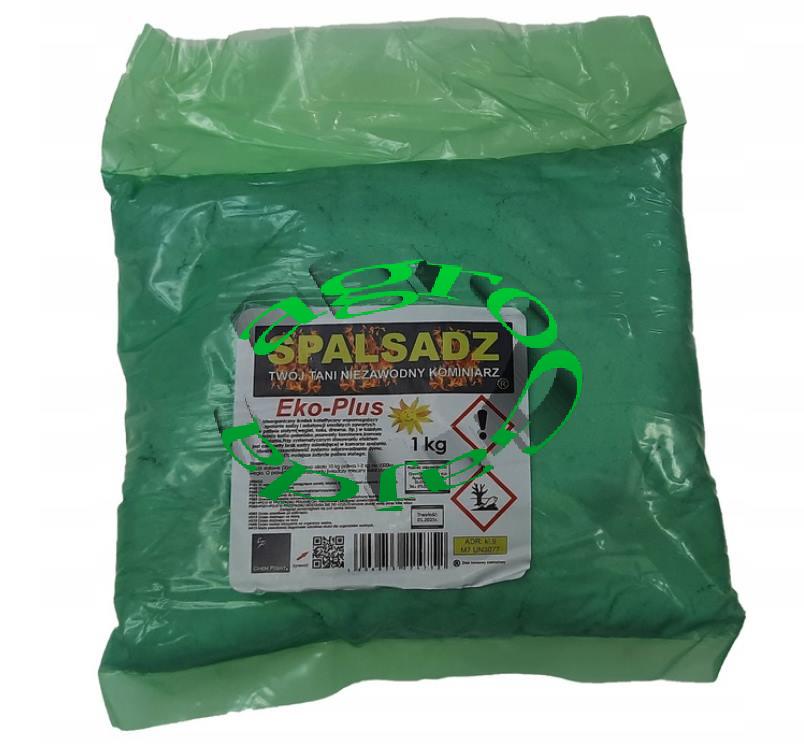 DOPALACZ SADZY 1 KG CZYSTY PIEC I KOMIN SPALSADZ