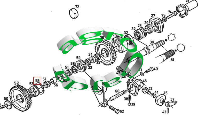 PIERCIE ELASTYCZNY WOM DEUTZ 01117455 SDF