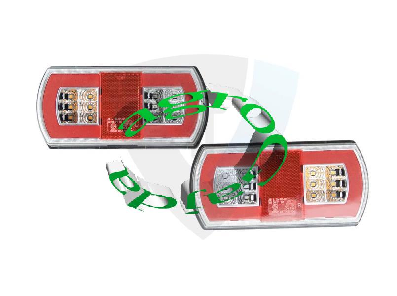 LAMPA TYLNA ZESPOLONA PRAWA LED 12-24V TT.12030G