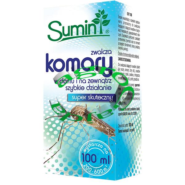 KONCENTRAT NA KOMARY W OGRODZIE 100 ml  SUMIN 