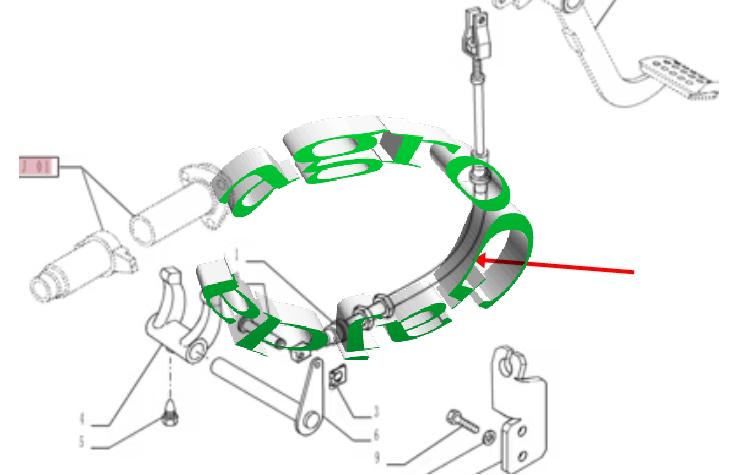 LINKA SPRZGA CASE FARMALL 85A 84527909