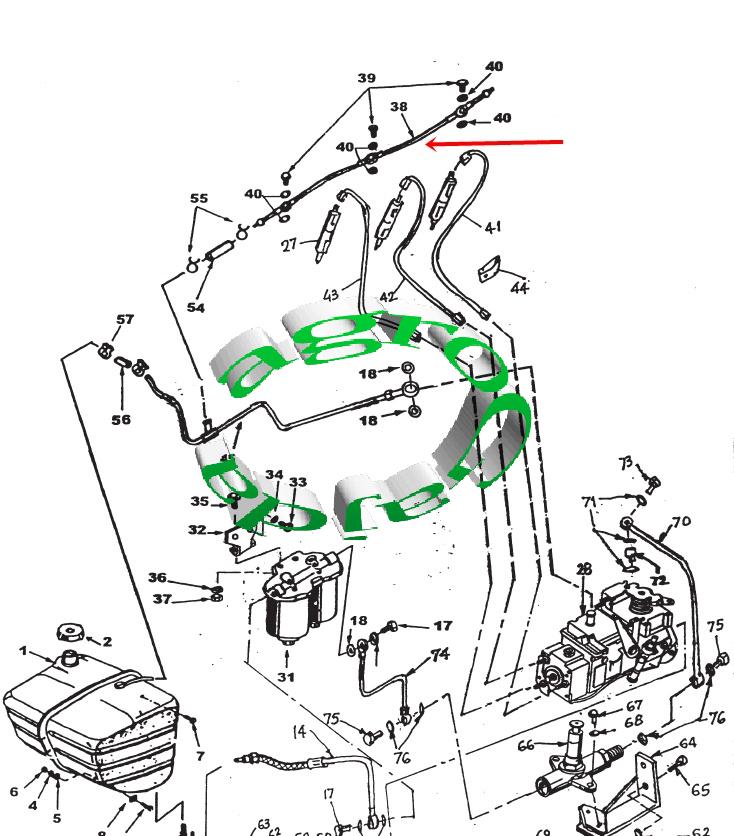 RURKA PRZELEWOWA FARMTRAC D10044870