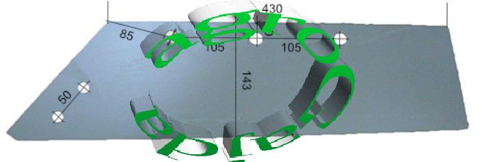 LEMIESZ LEWY LEMKEN 3334057  HARDOX500