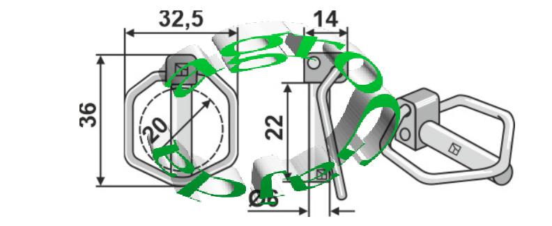 ZAWLECZKA SWORZNIA ZBA AMAZONE 0808310