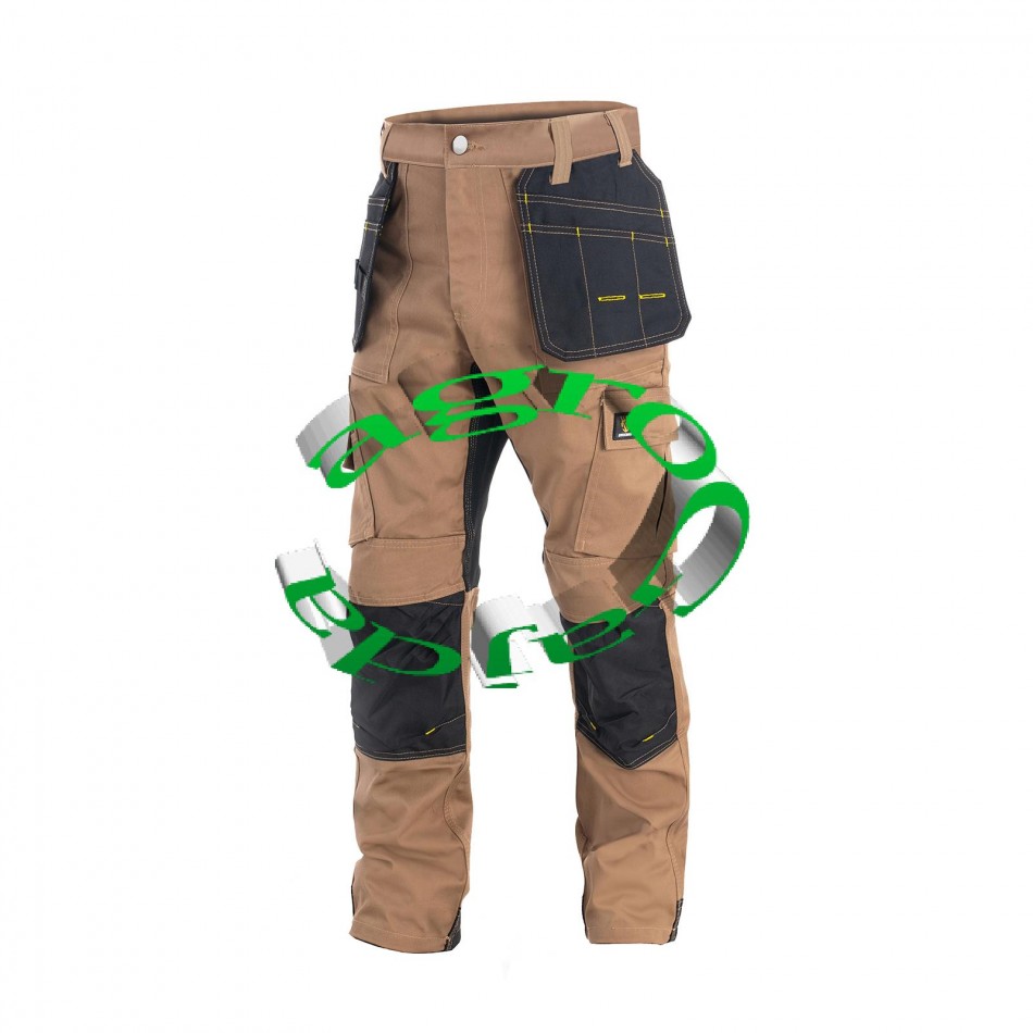 SPODNIE DO PASA BUILDER KHAKI , ROZMIAR 54